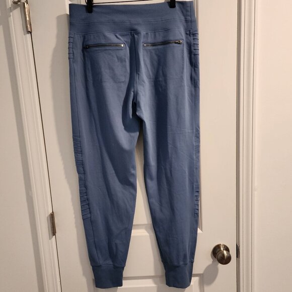 Athleta Blue Track Pants - Picture 2 of 7